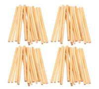 Lurrose 100 Pièces Recharge de Tubes de Roseaux Naturels pour Abeilles Maçonnes, Insert Remplaçable Robuste et Léger, pour Hôtels à Abeilles en Extérieur et Jardins