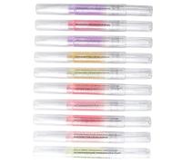 Lurrose 10pièces Huile Nourrissante Pour Cuticules Pénètre Et Répare Secs Huile De Manucure Pour Salon Et Usage Personnel