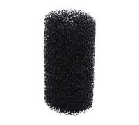 Lurrose 12 pièces Éponge filtrante absorbante Huile cylindrique Noire pour Piscine Compatible Balai aspirateur Filtre à Surface étendue pour bassins et spas 12pcs