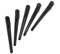 Lurrose 12pcs Pinces de Coiffure en Plastique et Fer pour Barbier, Accessoires Cheveux Résistants la Rouille et Déformation, pour Coupe et Coiffage Professionnel