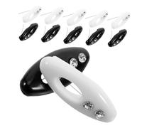 Lurrose 12pièces Épingles De Sûreté Avec Décorations Brillantes Lot De Plastique Clips Décoratifs Pour Foulards Pulls Et Châles Accessoires De Mode