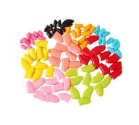 Lurrose 140 Pièces Couvre-Griffes pour Chats Protège-Ongles Colorés pour Animaux Protection Anti-griffures pour Mobilier Confortables et Faciles à Utiliser Couleur