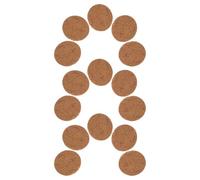 Lurrose 15 Tapis de Nidification en Fibre de 20 Cm pour Pigeons et Perroquets - Coussin Naturel Respirant pour Nid D’Oiseau, Lot de 15 Pièces, D’humidité, Substrat Doux pour Cage