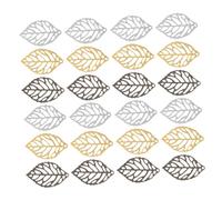 Lurrose 150 Pièces Breloques Creuses Alliage de Zinc pour DIY Bijoux Pendentifs Nature Charms Collier Bracelet Boucles Oreilles Élégants Accessoires Artisanaux Robusts