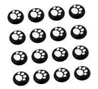Lurrose 16Pièces Capuchons Silicone pour Joysticks De Manette Protection Adorable Forme De Griffes De Chat Compatible avec Contrôleurs De Jeu