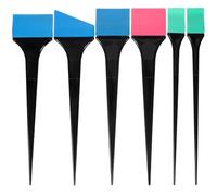 Lurrose 1ensemble Brosse à Teinture Silicone Applicateur de Coloration pour Cheveux Salon et Maison Facile Utilisation et Nettoyage Rapide Couleur Aléatoire