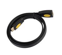 Lurrose 1M Câble Extension à Ultra Compatible avec Tv Projecteur PC et Console de Connecteurs Plaqués pour Signal Optimal
