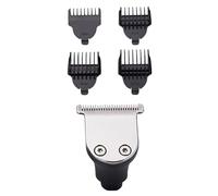 Lurrose 1pc Accessoire pour Rasoir Électrique à Barbe Métal 4 Peignes pour Coupe de Cheveux, Facile à Nettoyer à L'eau, Usage Professionnel ou Domestique