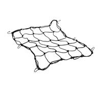 Lurrose 1pièce Filet de Chargement Extensible Latex pour Bagages de Moto et Vélo Filet de Rangement Élastique avec Crochets Robustes Résistant à Abrasion et Adapté Selle Arrière
