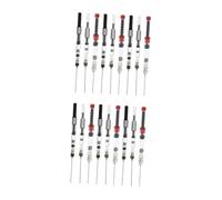 Lurrose 2 Ensembles Convertisseur De Stylo Plume Pousser Le Convertisseur D'encre Convertisseur Pour Stylos À Encre Stylo Plume Bouteille D'encre Convertisseur Marin Plastique 9 Pièces * 2