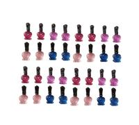 Lurrose 2 Ensembles Décor De Coque De Téléphone Vernis À Ongles Imitation Accessoires Diy Résine Mélange De Couleurs Pour Filles Et Femmes Fournitures Pour Personnalisation 40 Pièces * 2