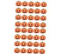 Lurrose 2 Ensembles Embellissements Résine Diy Citrouille Pour Décorations De Téléphone Halloween Accessoires De Scrapbooking Et Création De Bijoux 20 Pièces * 2
