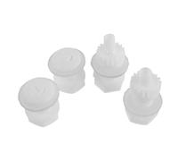 Lurrose 2 Ensembles Kit de Remplacement Construction Stable et Résistante à L'usure pour Buse de Chasse D'eau Intelligente en Plastique Blanc pour Wc Pulvérisation Haut Bas