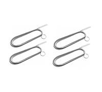 Lurrose 2 Ensembles Lot De 2 Nettoyeurs D'Évier De Cuisine Déboucheur De Canalisation Outil De Nettoyage Pour Cheveux Ressort En Acier Inoxydable 2 Pièces X 2 2 pièces * 2