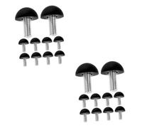 Lurrose 2 Ensembles Pieds De Nivellement De Meubles Réglables Long Niveleur Table Réglable Tampon Accessoire pour Armoire Cuisses De Table Pieds De Nivellement Robustes Métal 10 Pièces * 2