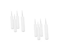 Lurrose 2 Ensembles Tubes De Calfeutrage Vides Plastique Lot De Tubes Pour Mastic Latex Rechargeables Et Pour Joints Carrelage Et Réparation Fissures 4 Pièces * 2