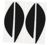 Lurrose 2 Paires Tapis de Souris Sticker de Souris Accessoires de Souris Patins de Souris Accessoire de Souris Bande magnetique Adhesive Bande antidérapante en Silicone pour Souris Black