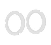 Lurrose 2 pièces Anneaux de Joint Silicone pour Machines à Café Remplacement de Joint Étanche pour Groupes de Manches à Expresso Accessoires pour Bar à Café à Domicile