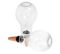 Lurrose 2 Pièces Arroseurs Automatiques Globes pour Plantes d'Extérieur, Bulbes à Irrigation Goutte à Goutte, Système d'Arrosage pour Jardinières et Plantes Succulentes