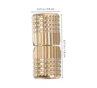 Lurrose 2 pièces Charnières Laiton Invisibles pour Portes Darmoire Ouverture à Discrète Charnières Cylindriques Robustes pour Boîte à Bijoux DIY Mécanisme et Intégration