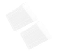 Lurrose 2 pièces Couvre Clavier Silicone Transparent et Étanche Protection la Poussière et Eau Compatible avec Logitech