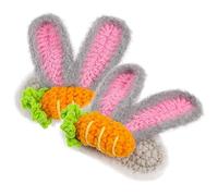 Lurrose 2 Pièces Épingles à Cheveux Adorables Tricot avec Oreilles de Lapin Accessoires Manuels pour Filles et Décorations de Fête
