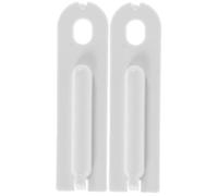 Lurrose 2 Pièces Fusible Thermique de Rechange pour Sèche Linge Lot de Protection Électrique Design Long et Mince Facile à Installer Compatible