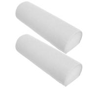 Lurrose 2 Pièces Griffoir Mural Autocollant Installation Facile en Polyester pour Chat Blanc Gain de Place pour Intérieur, Adapté aux Chats et Chatons