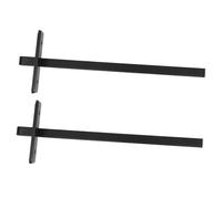 Lurrose 2 Pièces Guide de Coupe Circulaire avec Règle Ajustable pour Scie Électrique Accessoire de Précision pour pour Projets Diy