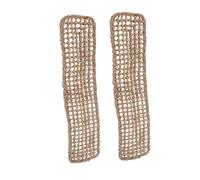 Lurrose 2 pièces Hamac pour Lézards Herbe de Mer Nid Reptile et Respirant pour Serpents Iguanes Geckos Coussin Suspendu Confortable sans Ventouses