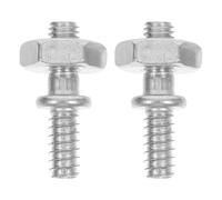 Lurrose 2 pièces Jeu de Goujons et Écrous pour Guide-chaîne Tronçonneuse de Rechange Compatibles Fixation pour Entretien Facile du Guide-chaîne