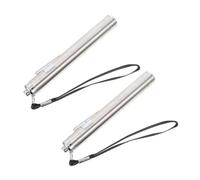 Lurrose 2 pièces Lampe LED Testeur de Fertilité Pratique et Portable Lumière à Haute Pénétration pour Poulet Canard Oiseau et Pigeon Accessoire Essentiel pour Mire d’Œuf et Contrôle