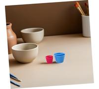 Lurrose 2 Pièces Outils de Façonnage Céramique pour Peinture Poterie DIY Cônes de Finition Bord Accessoires Durables pour Débutants et Artistes Kit Polyvalent pour Projets Créatifs