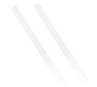 Lurrose 2 pièces Règle Pâtisserie Acrylique Réglette pour Niveler Pâte et Contrôler Épaisseur Outil Balance Pâte pour Biscuits et Fondant Pâtissiers Amateurs et Pros