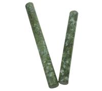 Lurrose 2 pièces Roulez Pâte Toute Simplicité avec Jade Naturel Texture Fine Surface Lisse pour Pâte à Dumplings et Pâtisserie Française Outil de Cuisine Robuste et Pratique