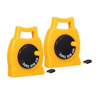 Lurrose 2 Pièces Ruban à Mesurer pour Garçon Fille Double Échelle et Jeu Éducatif Portable Matériau Souple pour Développement des Compétences Motrices et Mathématiques
