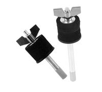 Lurrose 2 pièces Support de Bras pour Cymbales avec Double Montage Rehaussé Kit Accessoire pour Batterie Empileur pour Installation Stable