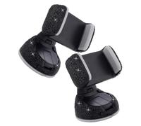 Lurrose 2 Pièces Support de Téléphone Portable Noir, Rotatif 360 Degrés | Fixation Double pour Grille D’aération et Tableau de Bord, Patin Antidérapant Intégré, pour Appels sans Utilisation des Mains