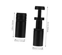Lurrose 2 Pièces Support GPU Réglable Alliage Renfort Affaissement pour Carte Graphique Améliore la Dissipation Thermique Stabilité du Connecteur