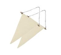 Lurrose 2 Pièces Support Mural pour Broches et Fanions Affichage Décoratif pour Badges et Épingles Polyvalent Coton pour Mariage et Fêtes