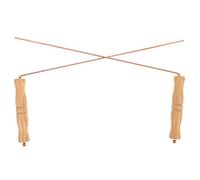 Lurrose 2 pièces Tiges Radiesthésie Cuivre Pur Bâtons Sourcier Durables pour Recherche Métaux Eau et Or Outils Divinatoires Polyvalents pour Localisation Précise