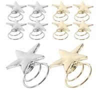 Lurrose 20 Épingles à Cheveux en Spirale Étoile, Lot de 20, Alliage, Maintien Sûr, Faciles à Utiliser pour Femmes, Fêtes et Occasions Spéciales