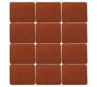 Lurrose 20 Pièces Chiffon de Nettoyage en Daim Marron pour Lunettes et Écrans Mobiles, Double Face, Absorption D'huile, Épais, pour Usage Quotidien et Activités Extérieures
