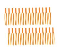 Lurrose 200 pièces Lot de Clips Réutilisables de Fixation pour Vignes et Plantes Fourchettes de Jardinage pour Fraises Support Pratique pour Attacher et Réguler la Croissance des Plantes