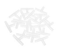 Lurrose 20pcs Connecteurs de Tuyau d'air pour Aquarium en Abs de Type T, Adaptateurs Fiables et Pratiques pour Pompe à Air et Accessoires Aquarium