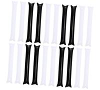 Lurrose 24 pièces Bâtons Supporter Gonflables Bruiteurs de Fête Réutilisables pour Concerts Sports et Compétitions Design Léger et Pratique Accessoires de Supporter Amusants