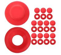 Lurrose 24 pièces Joint de Bouteille à Couvercle Rabattable Étanche Réutilisable pour Bière et Soda Joints de Remplacement Anti-Fuite pour Bouteilles Swing Demi-Emballage et Emballage