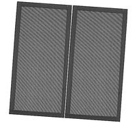 Lurrose 2Pièces Couverture Poussière pour Ventilateur De PC Filtre De Protection Durable Et Facile à Nettoyer