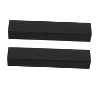 Lurrose 2pièces Presse en Bois Foncé pour Calligraphie Dessin Sumi et Écriture Manuscrite Lot D’Accessoires de Bureau Minimaliste pour Stylos et Pinceaux