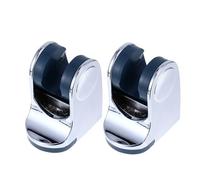 Lurrose 2pièces Support De Douche Plastique Support De Pommeau De Douche Réglable Sans Perforation Pour Salle De Bain